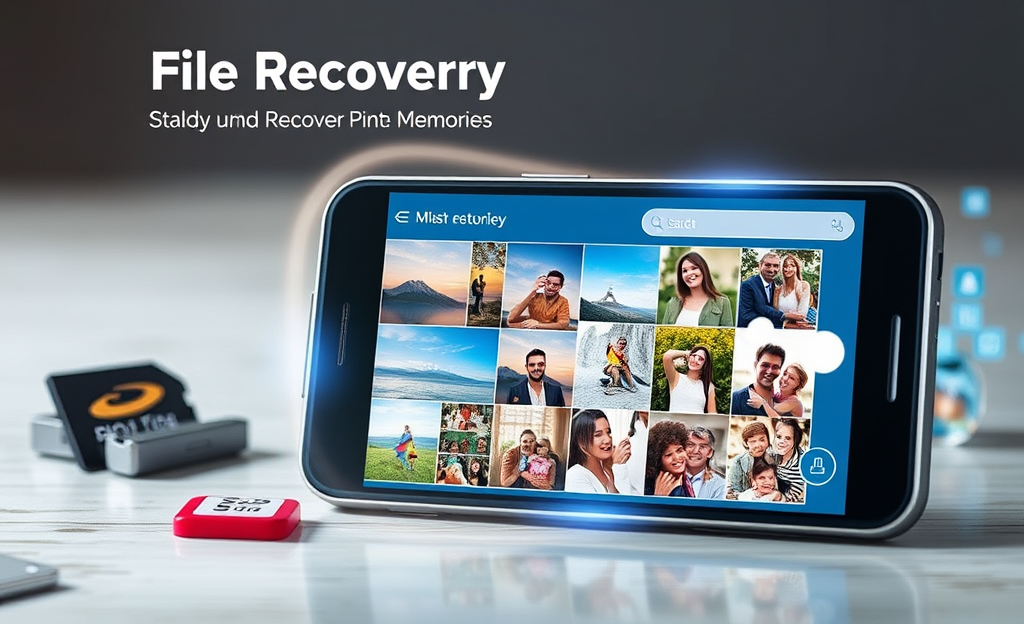 A screenshot of the top app for recovering deleted photos.