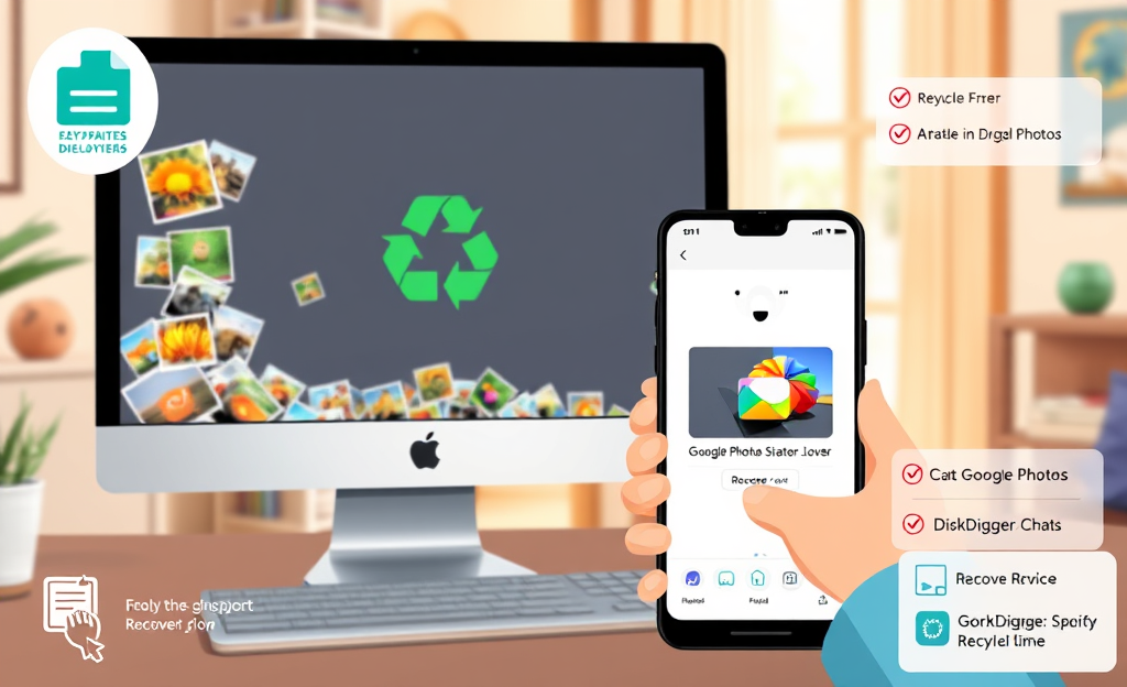 A guide on how to simply recover deleted images from various devices.