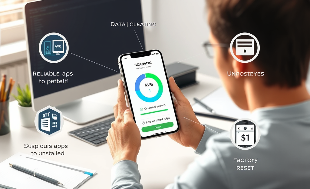 Steps to remove hidden viruses on your cell phone