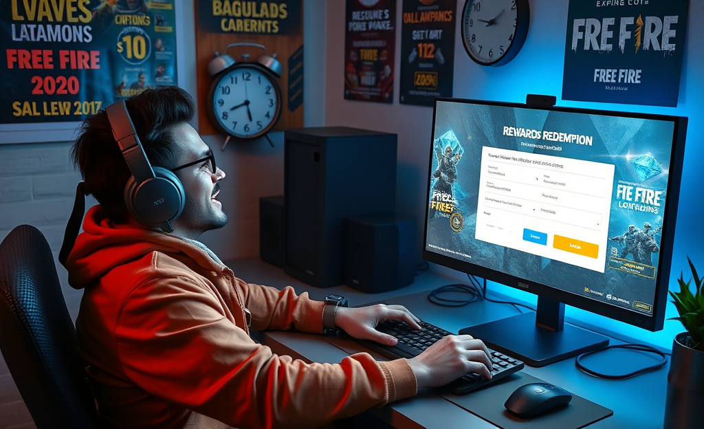 User redeeming points for diamonds in Free Fire