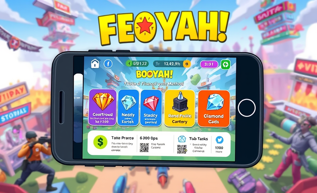 A guide on the Diamond method in Free Fire using the app.