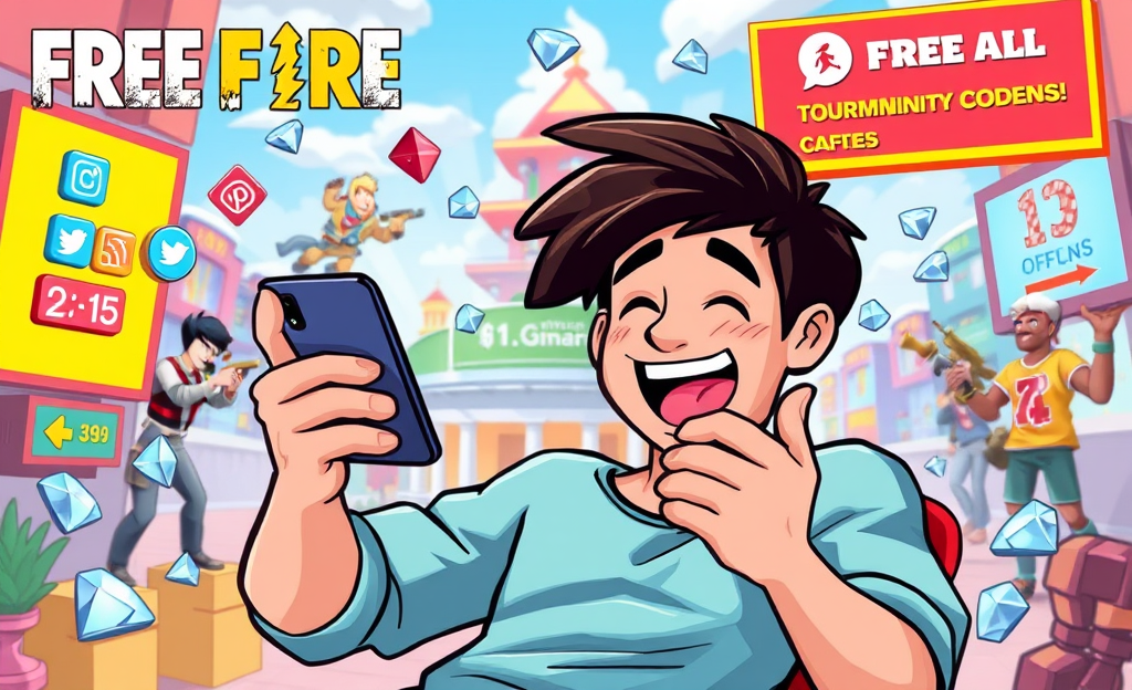 Guide to earning free diamonds in Free Fire without hacks
