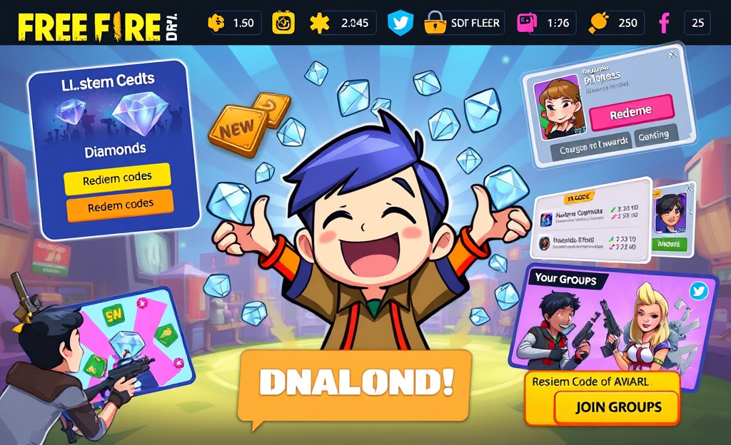 Unlocking diamonds in Free Fire with simple methods