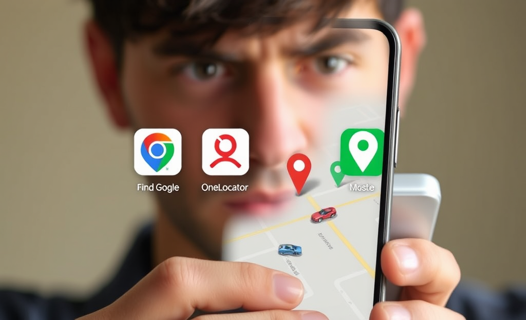 Image illustrating methods to track a cell phone by number.