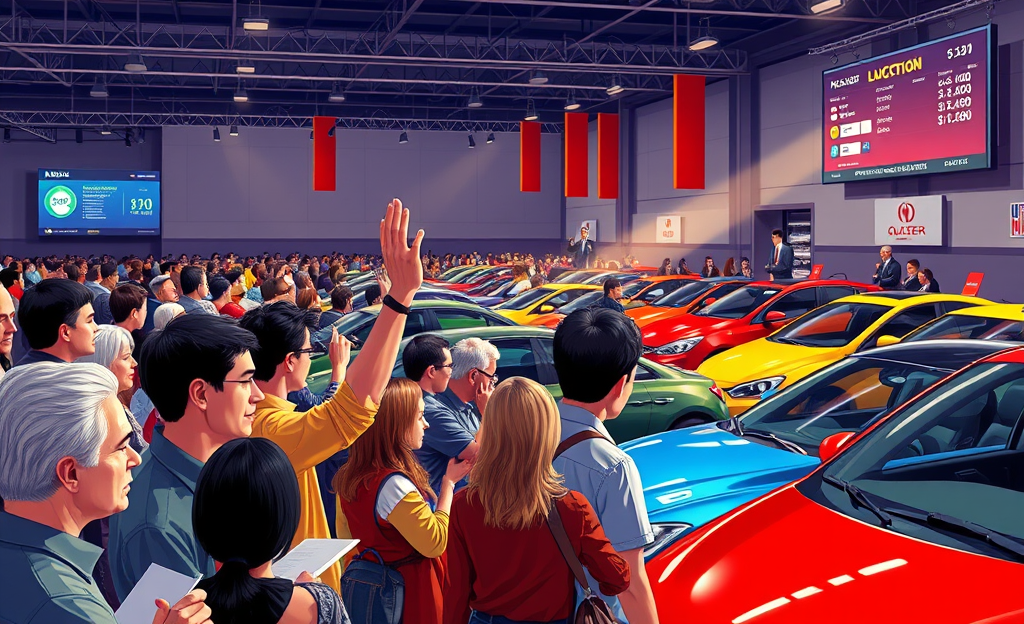 An informative guide to acquiring cars at auction with key tips and strategies for successful bidding.