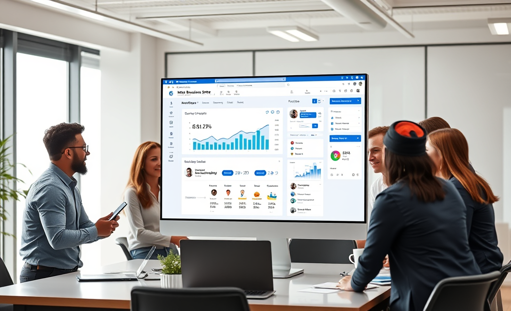 Image depicting tools for Facebook management and optimization.
