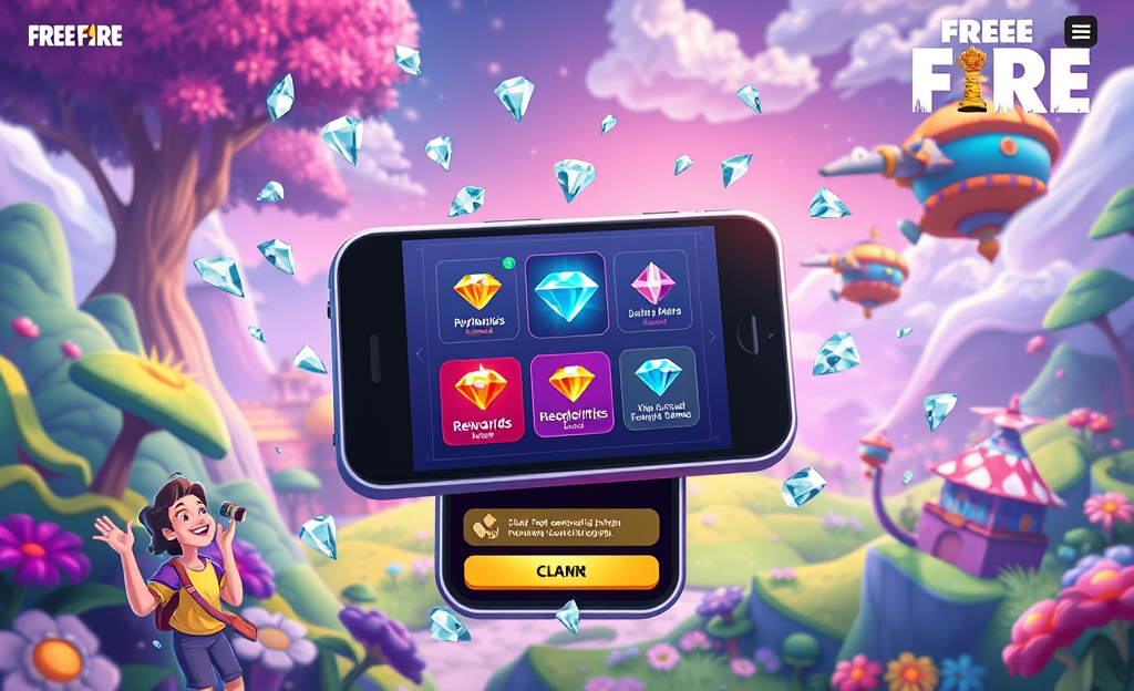 Image showing the app that unlocks diamonds in Free Fire