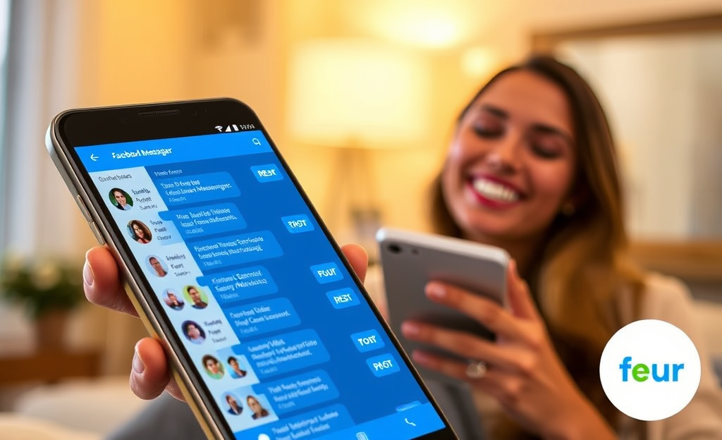 Featured image representing the recovery of Messenger conversations using a free app.