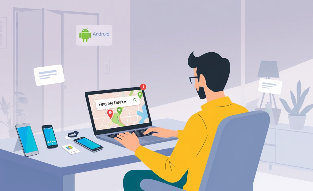 A guide on how to track an Android phone using various methods and tools.