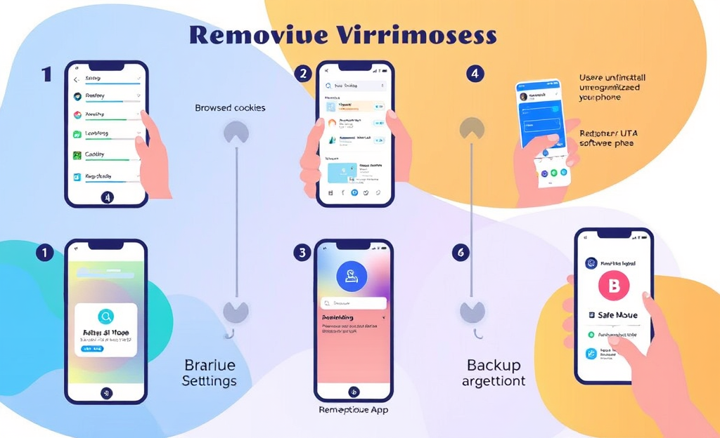 Step-by-step guide to safely remove viruses from your phone.