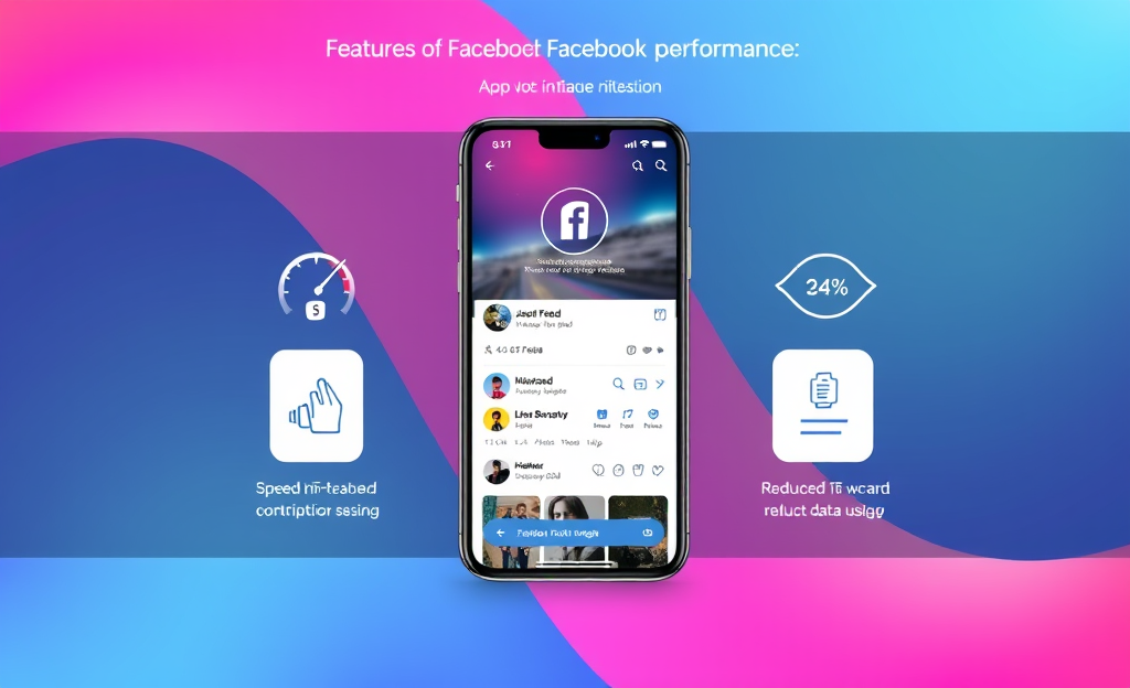 Featured image showcasing an app designed to improve Facebook performance and speed.