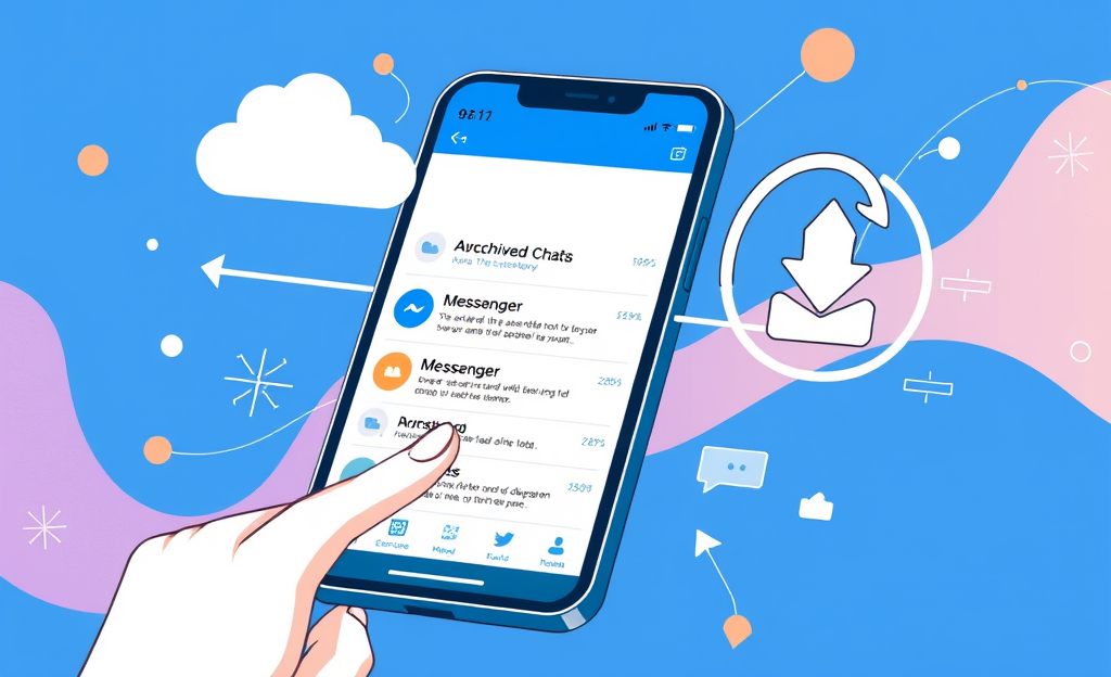 A guide on retrieving deleted messages from Messenger.
