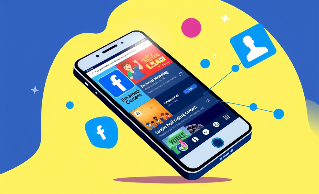 A user optimizing their Facebook experience with a dedicated app.