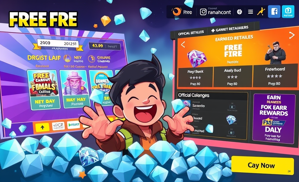 A guide on earning diamonds in Free Fire with effective strategies.