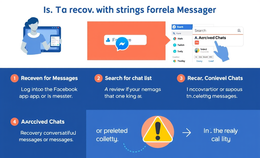 Step-by-step guide to recover messages from Messenger.