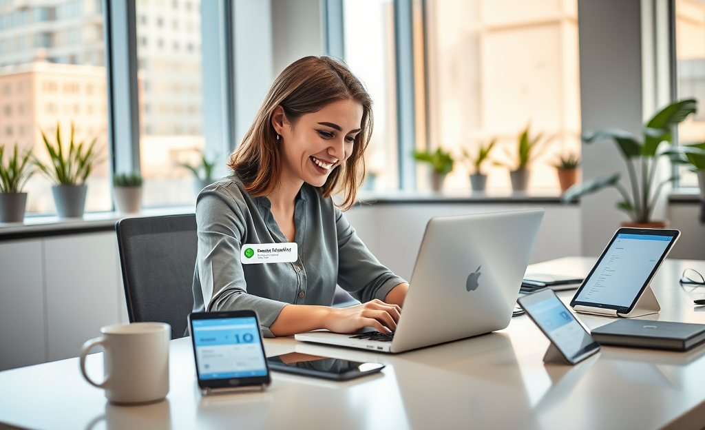 A digital payment service illustration showing instant cash transfer