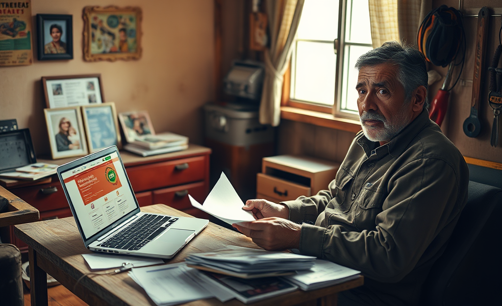 A visual representation of financial support options for informal workers.