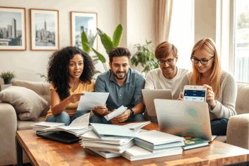 Illustration of quick cash options without credit checks.