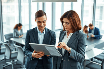 Image illustrating the quick approval process with electronic contracts and digital signatures.