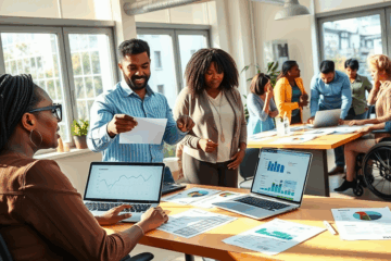 An image illustrating accessible digital credit opportunities for diverse profiles.