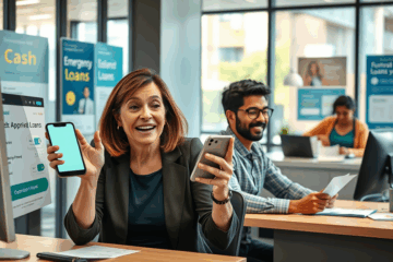 A visual representation of quick financial solutions for urgent money needs.