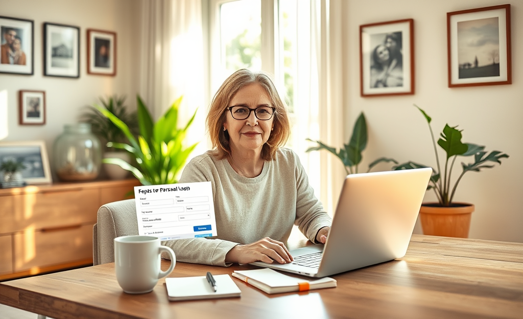 Image representing a simple and practical personal loan solution for various financial needs.