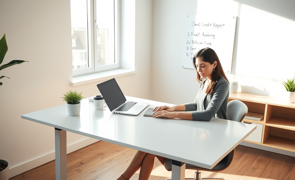 Image depicting fast credit approval and financial services.