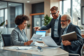 A person researching loan options for Bank of America.