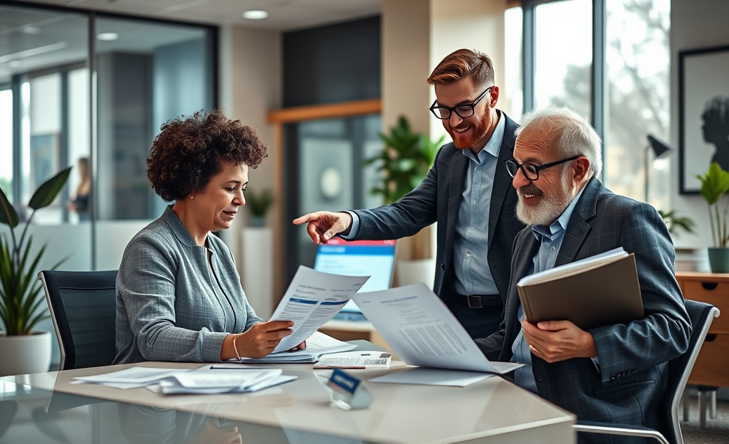 A person researching loan options for Bank of America.