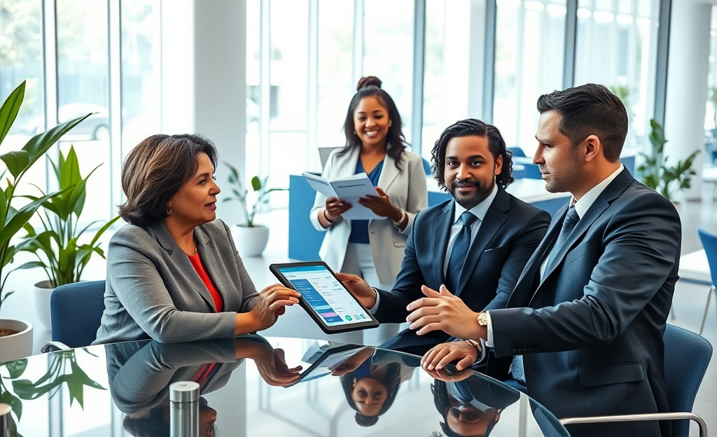 A visual representation of loan options available at Citibank USA.