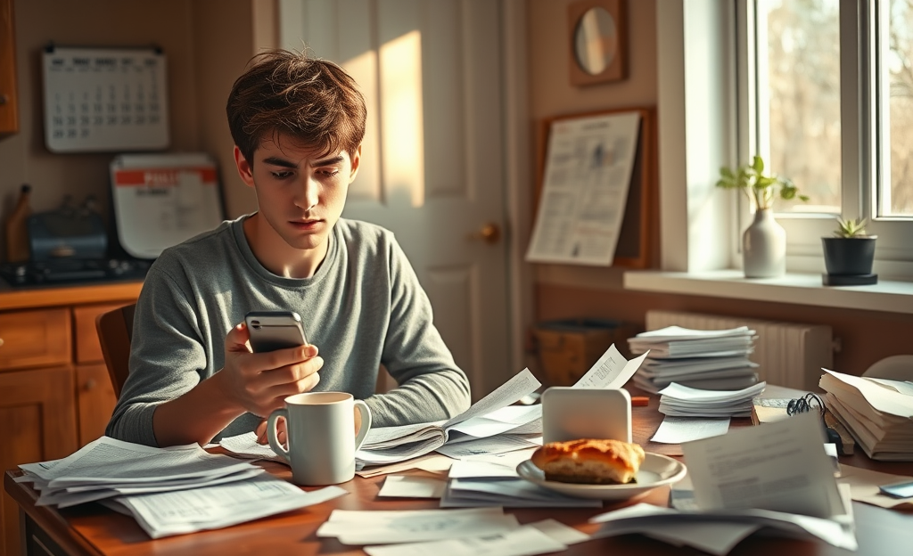 A person considering options for quick cash solutions during an emergency situation.