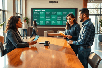An overview of loan options available at Regions Bank.