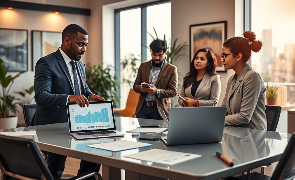 A person exploring loan options through AmOne's credit search process.