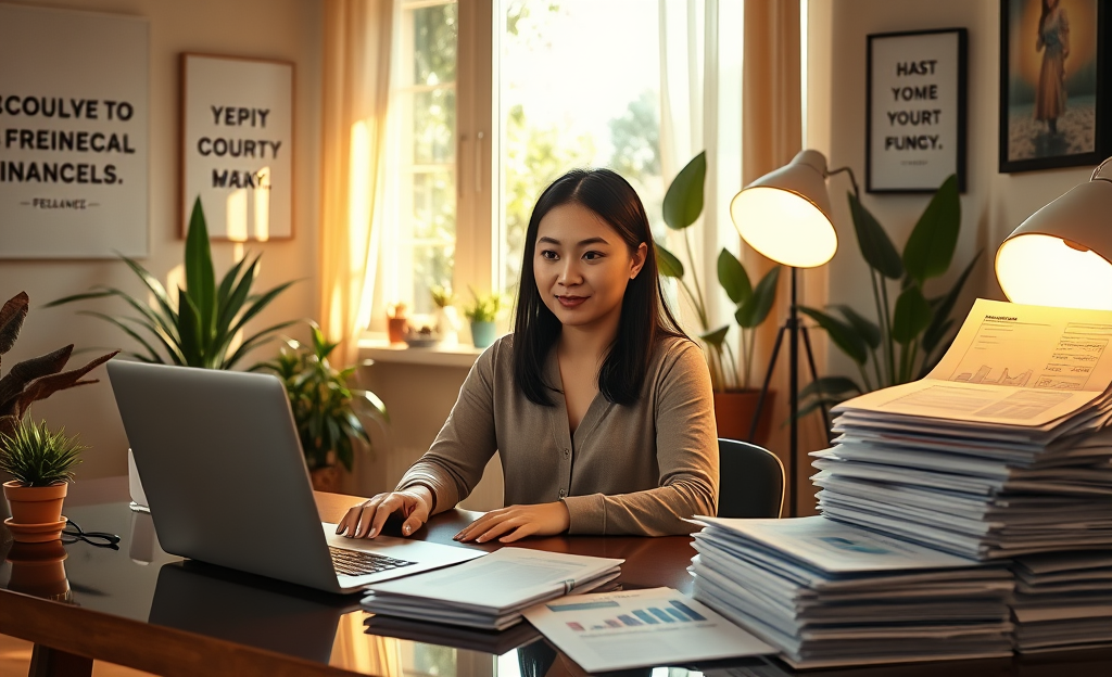 Image illustrating personal credit options for freelancers at Upgrade