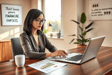 Illustration of credit score and personal loans process with Discover.