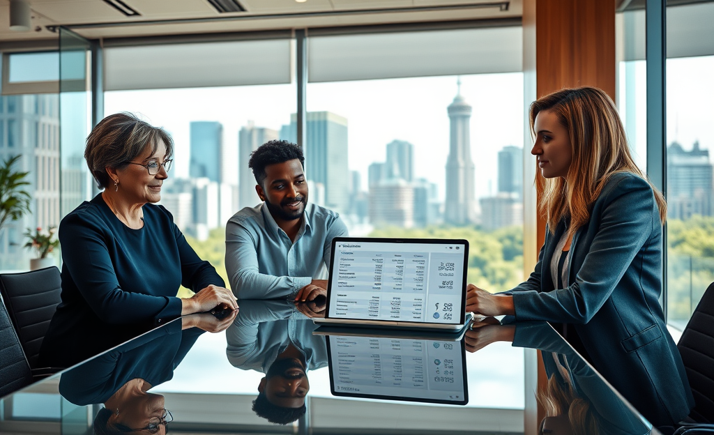 A person reviewing financial options for a consolidated personal loan.