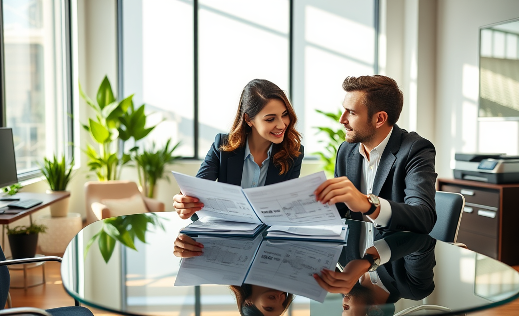 A person reviewing personal loan options on a laptop.