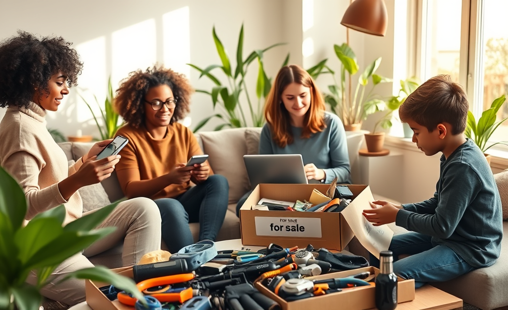 A person exploring quick ways to earn money without going to the bank.