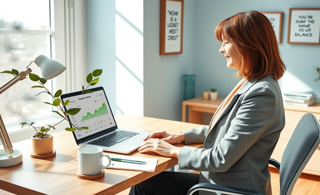 A visual representation of available credit for different financial situations.