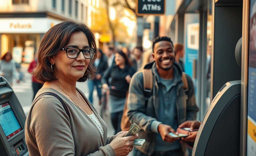 Person exploring options for instant cash access.