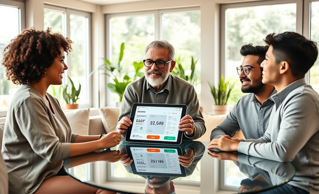 A person reviewing personal loan options without the hassle of bureaucracy.