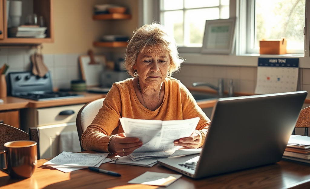 A person managing unexpected expenses with financial plans and loans.