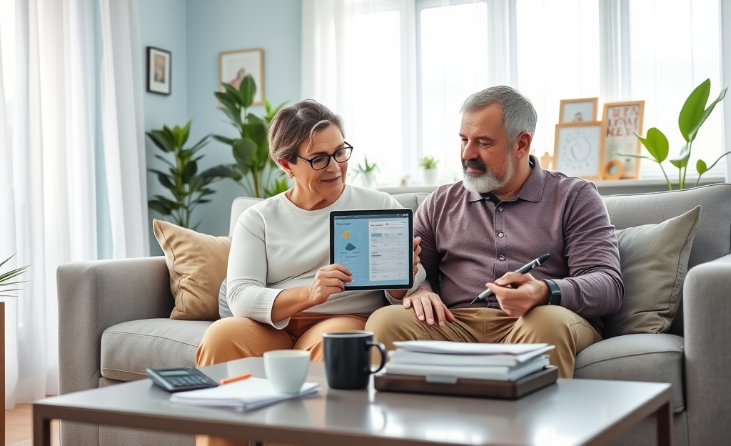 A person reviewing options for budget-friendly installment loans to manage finances effectively.