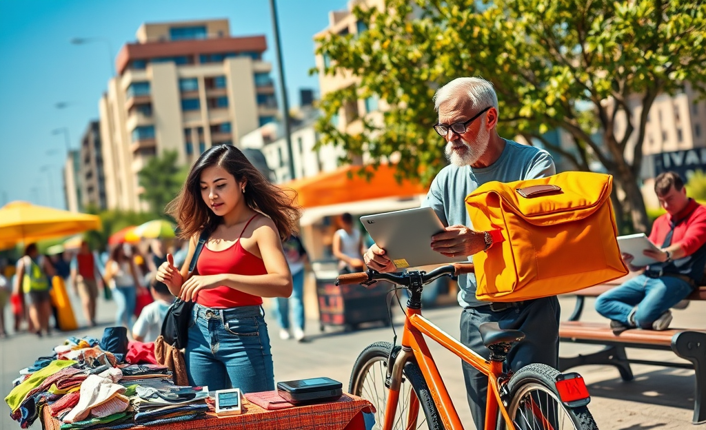 Illustration of quick money solutions for financial needs