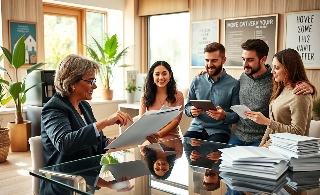 A visual representation of quick loan options with mortgage guarantees.