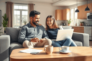 Image depicting easy credit options for apartment purchases.