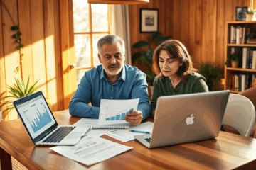 Image depicting refinancing options for properties using personal credit.