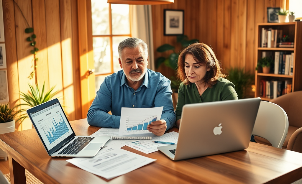 Image depicting refinancing options for properties using personal credit.