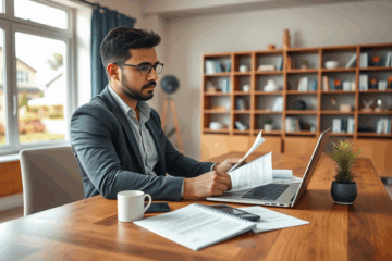 A visual representation of real estate refinancing benefits.