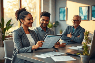 Image depicting a person receiving urgent financial assistance through a magical credit personal loan.